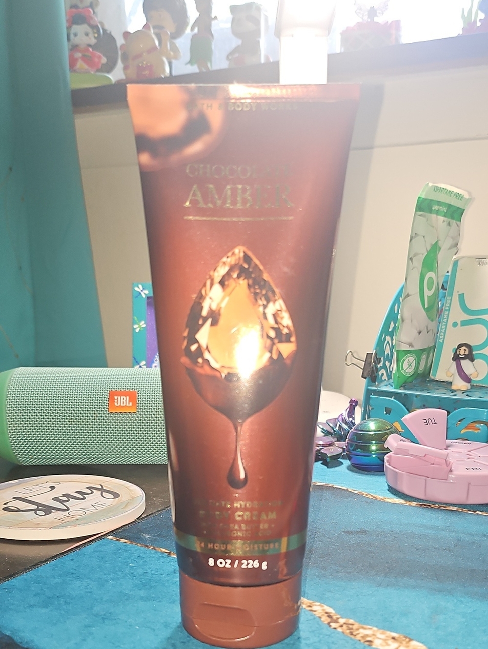 Bath & Body Works Chocolate Amber Body Cream